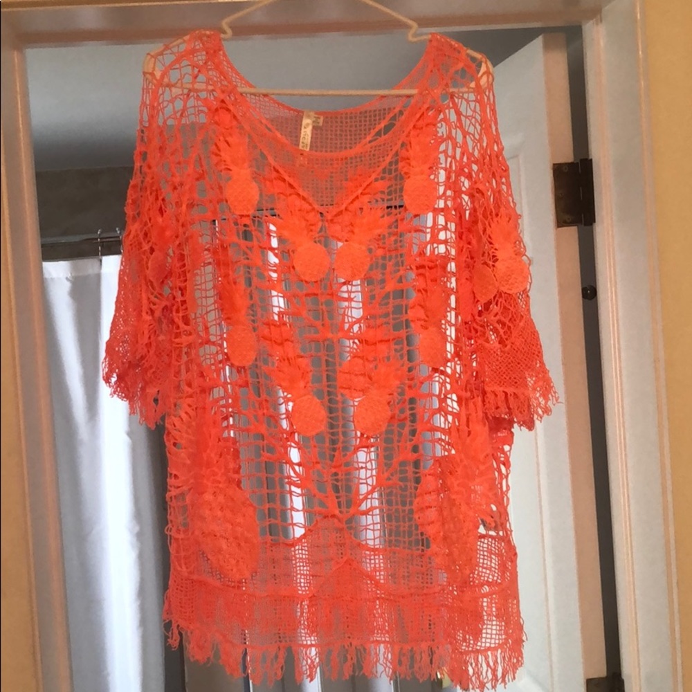 Seafolly pineapple coverup